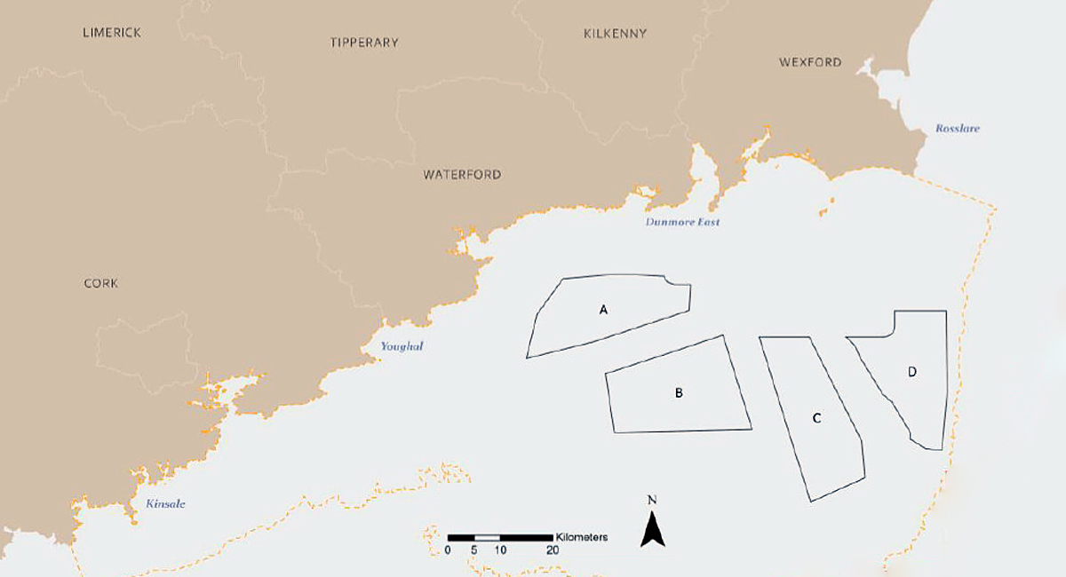 2023 South Map for Offshore Wind